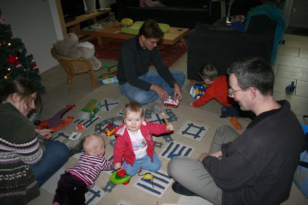 Spelen in Wichers huis